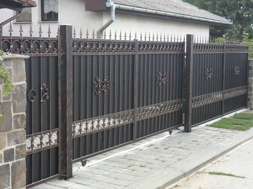 Kované brány a ploty #444