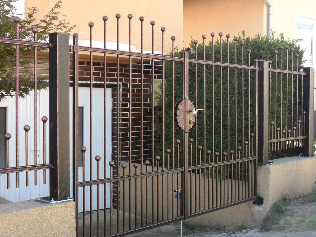 Kované brány a ploty #410